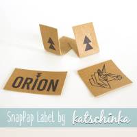 SnapPap Label Orion Einhorn (4 Stück), SnapPap Etiketten Bild 1