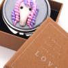 Taschenspiegel mit Pferd aus Fimo 2 - in Geschenkbox Bild 4