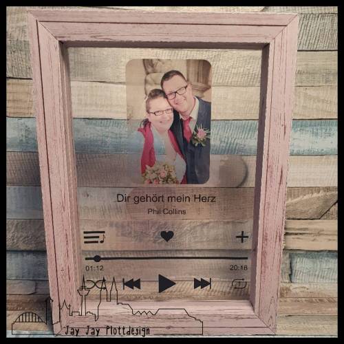 Plotterdatei Musikplayer mit Rahmen