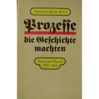 Prozesse die Geschichte machten Deutscher Pitaval 1887-1933 Bild 1