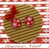 Schneeflöckchen Ohrringe - Weihnachts-Accessoire Bild 6