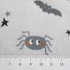 Jersey Baumwolljersey "Halloween" Spinnen und Fledermäuse auf grau Oeko-Tex Standard 100(1m/12,-€) Bild 3