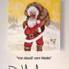 Acrylgemälde "Weihnachtsmann" 30x30x4cm Bild 2