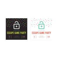escape my room Einladung zur Escape Game Party, quadratisch Bild 1