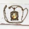 Vintage Clock • Halskette bronze | Halsschmuck | Geschenke für Frauen | Freundin | Schwester | Mama Bild 4