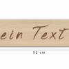 Großes Holzschild für Hochzeit - Pfeil aus Holz mit Wunschtext - Personalisierbares Wegweiser-Schild mit Gravur Bild 5