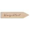 Großes Holzschild für Hochzeit - Pfeil aus Holz mit Wunschtext - Personalisierbares Wegweiser-Schild mit Gravur Bild 8