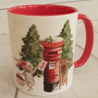 Tasse mit Weihnachtsmotiv Bild 1