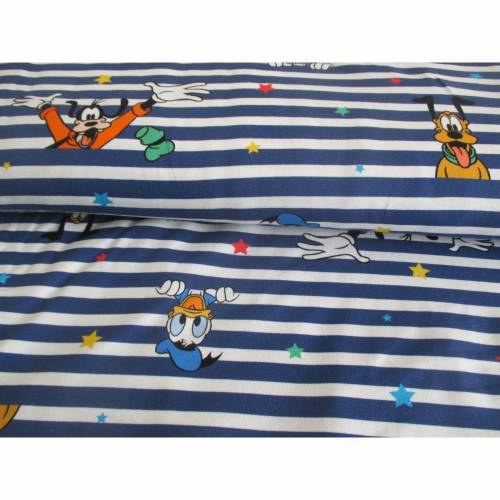 Jersey Baumwolljersey  Donald Duck, Mickey Mouse, Goofy , Lupo Digital Druck, Disney Stoff Oeko-Tex® Standard 100 (1m/18,-€)