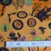 9,80 EUR/m Stoff - Baumwolle Halloween / Kürbis, Fledermaus, Katze, Schloß auf orange Bild 9