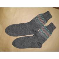 Socken in Größe 34/35 handgestrickt, Unikat Bild 1