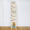 Abschiedsgeschenk Vorschulkinder, Schule, Holz - Messleiste für Kinder, personalisiert mit Namen der Schulkinder und Text, Motiv: Giraffe Bild 2