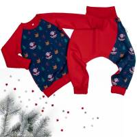 Set Pullover Pumphose Baby Frühchen Jungen Mädchen Geschenk Geburt Weihnachten Winter Bild 1