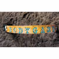 Vollleder Hundehalsband, Bodyg(u)ard, mit Click-Verschluss (HH27) Bild 2