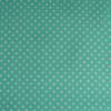 9,50 EUR/m Stoff Baumwolle Punkte weiß auf türkisgrün / aqua green 2mm Bild 3