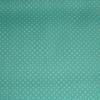 9,50 EUR/m Stoff Baumwolle Punkte weiß auf türkisgrün / aqua green 2mm Bild 7