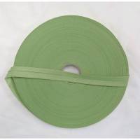 Baumwoll- Schrägband gefalzt - 40/20- grün Bild 1
