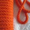 Kordel Flechtkordel Hoodiekordel Bademantelkordel 8mm Veno  orange 100% Baumwolle (1m/2,20  €) Bild 2