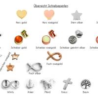 personalisiertes Lederarmband mit Gravur | Kinder | Patentante | Armband mit Namen | Namen der Kinder | Fotoperle | Fotoarmband Bild 3