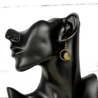 Ohrringe kleine Spatzen • Ohrhänger bronze | Ohrschmuck Bild 6