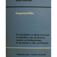 Komponistenbilder von Albrecht Rosenstengel, ein Lehrprobenbuch mit Lebensbildern, Sing-und Spielmusik, Anekdoten Bild 1