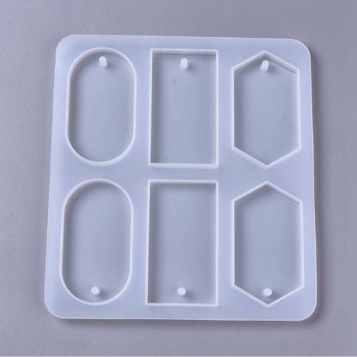 Silikonform , Mold, verschiedene Formen für Anhänger, Harzschmuck