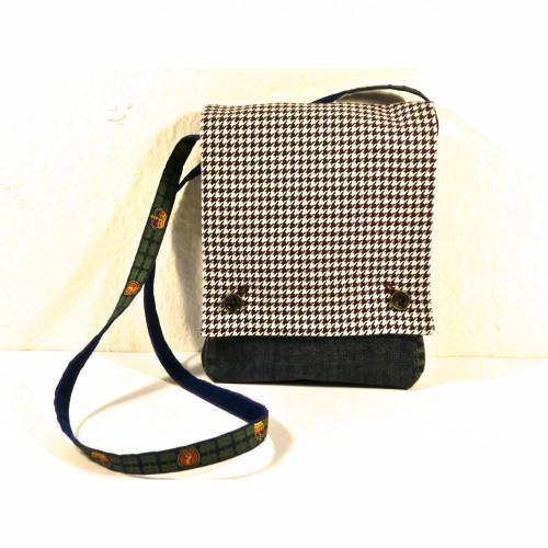 Kindertasche Upcycling Schultertasche Einschulungsgeschenk Unikat