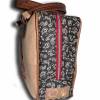 Große bestickte naturfarbene Korktaschen Handtaschen Tasche mit Stickerei Tanzen Tanzschuhtasche Geschenkidee Damen Bild 4