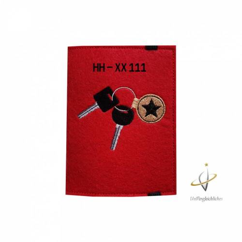 KFZ Etui Autoschlüssel Zulassungsbescheinigung Hülle