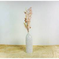 Trockenblumenstrauß mit Vase rosa-natur ,Trockenblumen, getrocknete Natur Pflanzen, Boho Strauß Bild 1