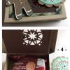 Weihnachtsmitbringsel - Wichtelgeschenk:  Geschenkbox mit Lebkuchenmann-Sprudelbad von Dresdner Essenz Bild 4