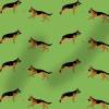 Stoff Hundemotiv "Deutscher Schäferhund", Baumwoll-Jersey, 50x100cm, viele Farben Bild 5
