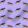 Stoff Hundemotiv "Deutscher Schäferhund", Baumwoll-Jersey, 50x100cm, viele Farben Bild 8