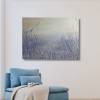 Acrylbild auf Leinwand in harmonischen Blautönen als stimmungsvolles Landschaftbild,  Wohnraumdekoration, Kunst Bild 3