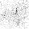 Stadtplan BAYREUTH - Just a Map I Digitaldruck Stadtkarte citymap City Poster Kunstdruck Stadt Karte Bild 2