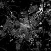 Stadtplan BAYREUTH - Just a black Map I Digitaldruck Stadtkarte citymap City Poster Kunstdruck Stadt Karte Bild 3