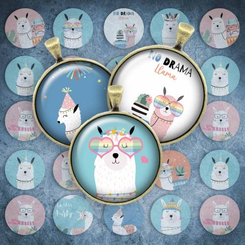 280 - Cabochon Vorlagen, 25mm 18mm 14mm 12mm, rund, Cabochon Motive, Bottle Cap images abstrakt modern pastell