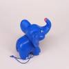 Kleiner blauer Metzeler Werbe-Elefant Bild 2