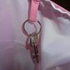 Tasche / Umhängetasche Stofftasche mit Loralie-Motiv in rosa Bild 3