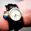Armbanduhr, Wickeluhr, Lederuhr, echt Leder,  Vintage-Stil,  Uhr, Damenuhr, Eule Bild 5