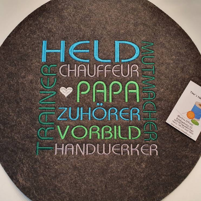 Tischset "Papa"