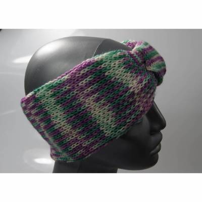 Stirnband gestrickt