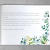 Gästebuch Hochzeit Eukalyptus Green mit Fragen Bild 4