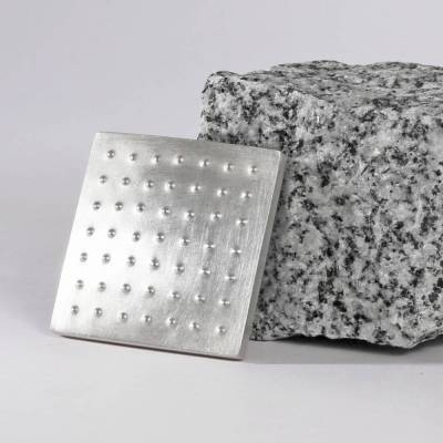 Brosche/Ansteckschmuck „Pünktchen“ passend zu Ohrstecker, auch quadratisch und mit "Pünktchen"