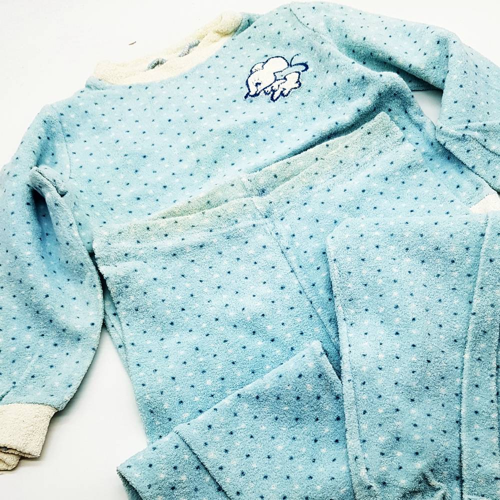 Vintage, 2tlg Kinder Schlafanzug, Marke Schiesser, Tausendsassa