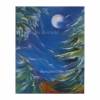 Sturmnacht Pastellkreidebild handgemalte Landschaft 30 x 40 cm in Hochformat Bild 3