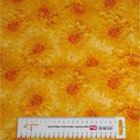 16,00 EUR/m Meterware Wilmington Prints Stoff US-Designerstoff Dahlie gelb orange Kissen Decken Taschen Kleidung Bild 1