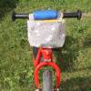 Lenkertasche für Laufrad / Kinderrad / Roller "Affe grau" Bild 2