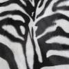 Fellimitat Zebra Fell Plüsch Webpelz (1m/9,-€) Bild 3