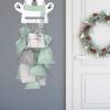Adventskalender zum Aufhängen und selbst Befüllen Eisbär-Motiv - Komplettset mit Schnur, Papiertüten & Adventskalenderza Bild 2